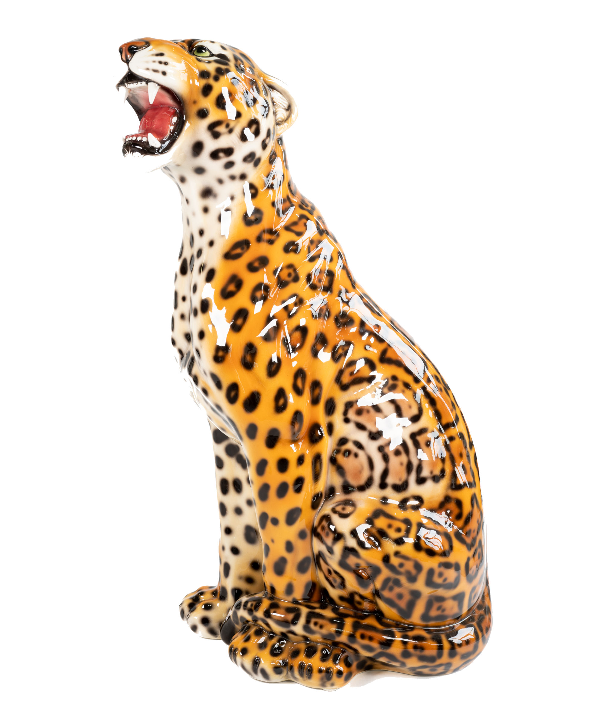 Leopold 86cm Ceramic Leopard - Right Facing